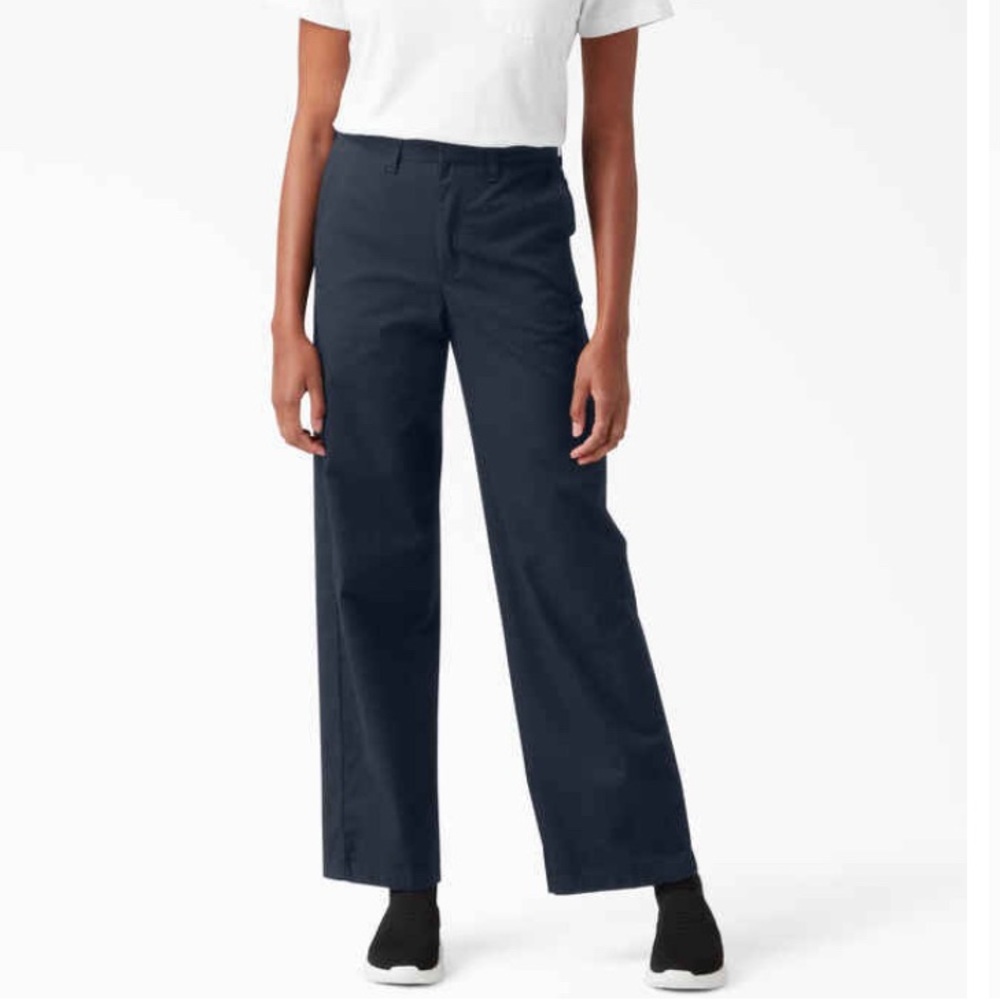 DICKIES WIDE LEG CROPPED PANT